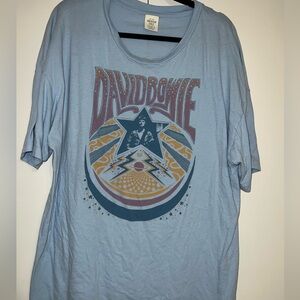 American Eagle David Bowie band tee